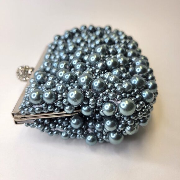 Women's Bubble Beaded Clutch Purse- NEW With Tag - Picture 2 of 16